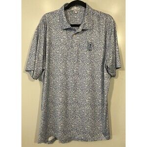 Peter Millar Summer Comfort Men’s Polo TPC Sawgrass Gopher Caddyshack AOP Sz XL